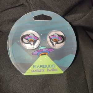 Space earbuds with mic